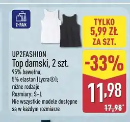 ALDI Top damski UP2FASHION 2-pak oferta
