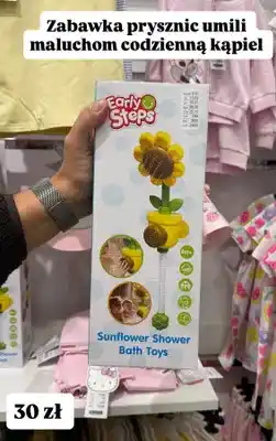 Pepco Zabawka prysznic Early Steps Sunflower Shower Bath Toys oferta