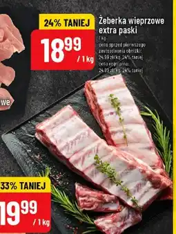 Polomarket Żeberka wieprzowe extra paski oferta
