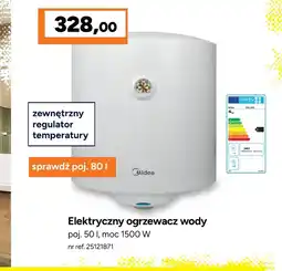 Bricoman Ogrzewacz do wody Midea oferta