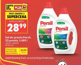 Biedronka Żel do prania Persil oferta