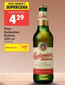 Biedronka Piwo Budweiser oferta
