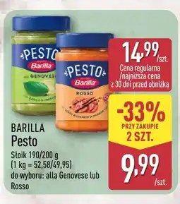 ALDI Pesto Barilla oferta