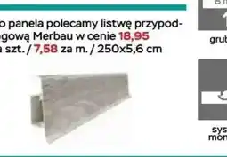 Abra Listwa przypodłogowa Merbau 250x5,6cm oferta