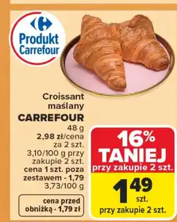 Carrefour Croissant Carrefour oferta