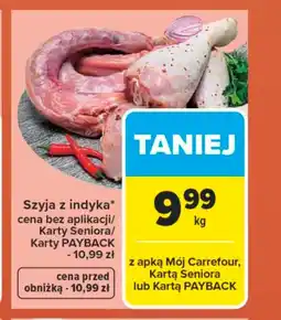 Carrefour Szyja z indyka Carrefour oferta