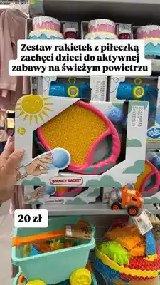 Pepco Zestaw rakietek z piłeczką Bouncy Racket oferta