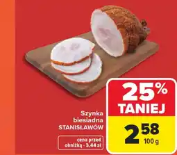 Carrefour Szynka Stanisławów oferta