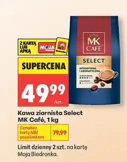 Biedronka Kawa ziarnista MK Cafe oferta