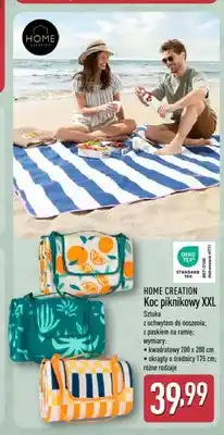 ALDI Koc piknikowy XXL HOME CREATION oferta