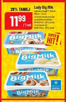 Polomarket Lody Big Milk śmietankowo orzechowy oferta