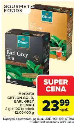 Carrefour Dilmah Herbata Ceylon Gold, Earl Grey oferta