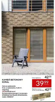 Abra Kamień betonowy Koral 10x36,5cm oferta