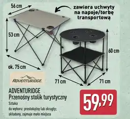 ALDI Stolik składany Adventuridge oferta