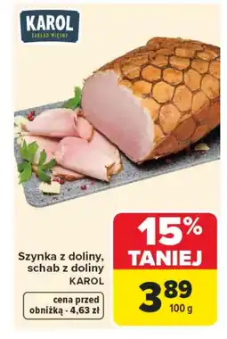Carrefour Market Szynka Karol oferta