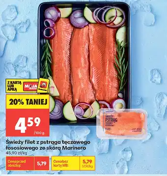 Biedronka Filet z pstrąga Marinero oferta