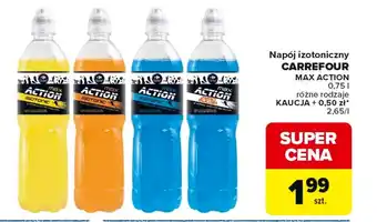 Carrefour Market Napój izotoniczny Carrefour oferta