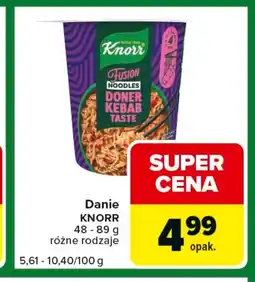 Carrefour Express Danie gotowe Knorr oferta