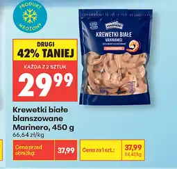 Biedronka Blanszowane krewetki Marinero oferta