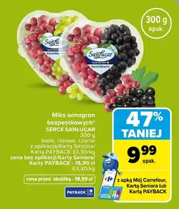 Carrefour Market Winogrona Sanlucar oferta