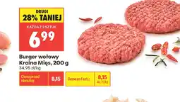 Biedronka Burger Kraina Mięs oferta