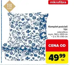 Carrefour Komplet pościeli TEX oferta