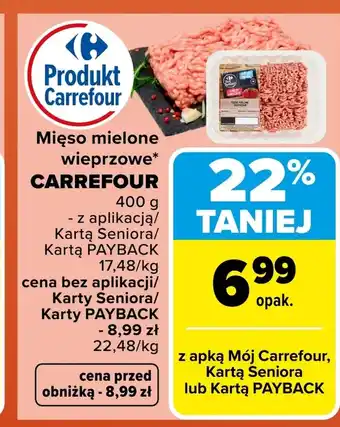 Carrefour Mięso mielone Carrefour oferta