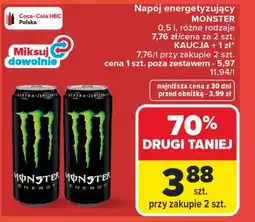 Carrefour Market Napój energetyczny Monster oferta