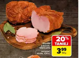 Carrefour Market Szynka Z Naszej Wędzarni oferta