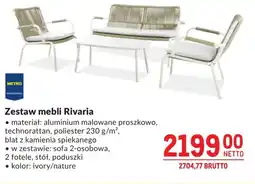 Makro Metro professional Zestaw mebli Rivaria oferta
