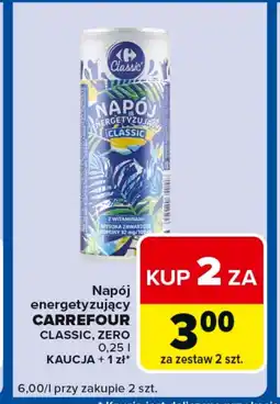 Carrefour Express Napój energetyczny Carrefour oferta