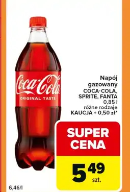Carrefour Express Napój gazowany Coca-Cola oferta