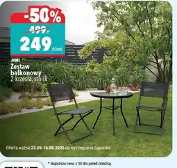 Biedronka Zestaw balkonowy Jumi oferta