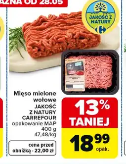 Carrefour Market Mięso mielone Jakość z natury oferta