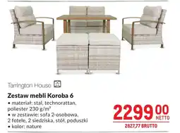 Makro Tarrington House Zestaw mebli Koroba 6 oferta