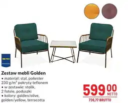 Makro Metro professional Zestaw mebli Golden oferta