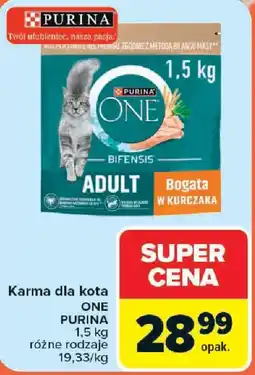 Carrefour Purina One Karma dla kota Adult oferta