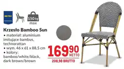 Makro Metro professional Krzesło Bamboo Sun oferta
