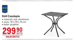Makro Metro professional Stół Cassiopia oferta