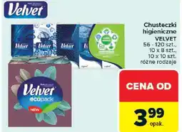 Carrefour Velvet Chusteczki higieniczne oferta