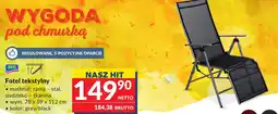 Makro Aro Fotel tekstylny oferta