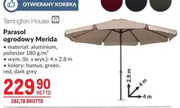 Makro Tarrington House Parasol ogrodowy Merida oferta