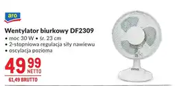 Makro Aro Wentylator biurkowy DF2309 oferta
