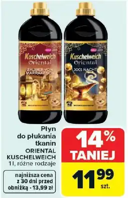 Carrefour Kuschelweich Oriental Płyn do płukania tkanin oferta