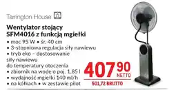 Makro Tarrington House Wentylator stojący SFM4016 z funkcją mgiełki oferta
