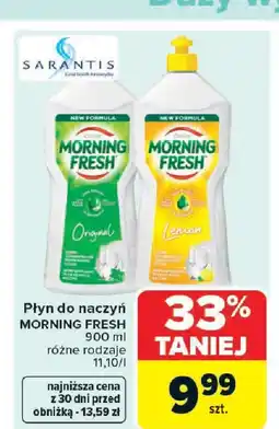 Carrefour Morning Fresh Płyn do naczyń oferta