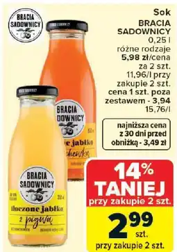 Carrefour Bracia sadownicy Sok oferta