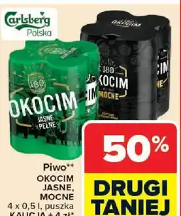 Carrefour Okocim Piwo Jasne, Mocne oferta