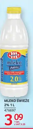 Selgros Mlekpol Mleko Polskie Świeże 2% oferta