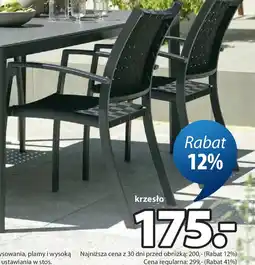 JYSK JUTLANDIA GLOMFJORD krzesło oferta
